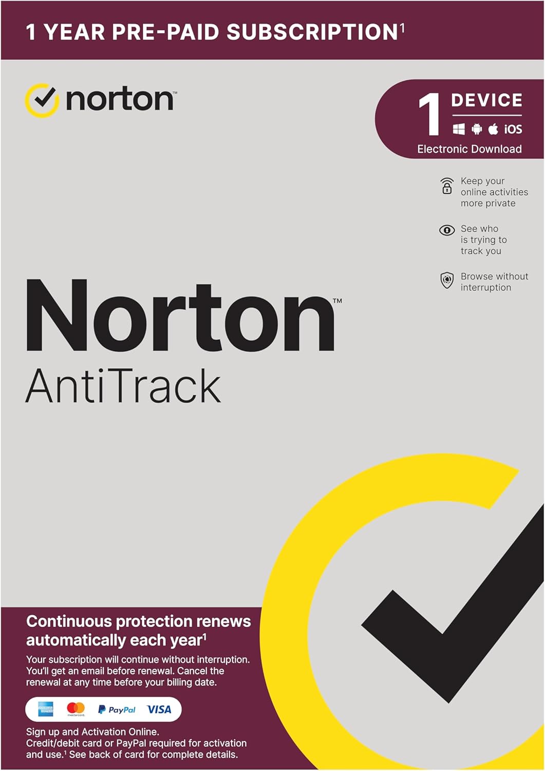Norton Norton AntiTrack